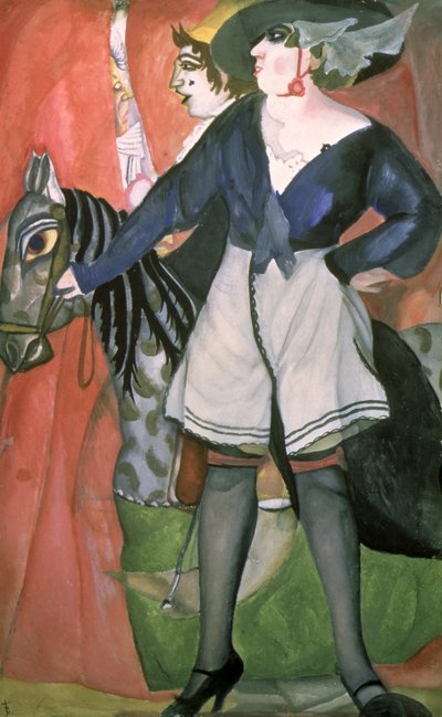 Circus Scene, 1917 by Boris Dmitrievich Grigoriev